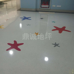 彩色砂自流平12